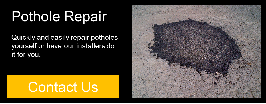 Contact us for pothole repair